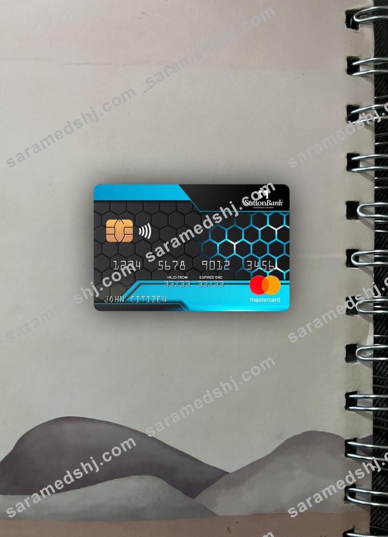 USA Sutton bank mastercard photolook front
